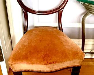 Pair of upholstered chairs