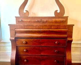 Antique mahogany dresser