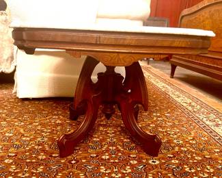 Marble top occasional table