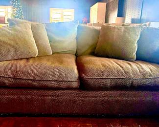 Cozy sofa grey/green