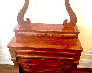 Antique mahogany dresser