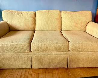 Comfortable upholstered 3 seat sofa