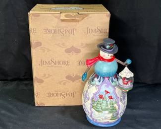 Jim Shore Heartwood Creek Snowman Figurine