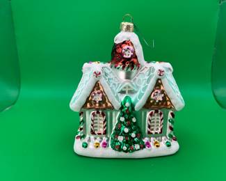 Christopher Radko Gingerbread house ornament