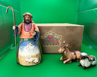 Jim Shore Nativity coll. Let Earth Receive Her Kig