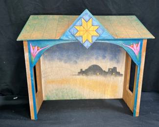  Jim Shore A Stable for a King" Nativity Creche