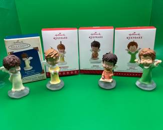  4 Keepsake Mary's Angels Ornaments