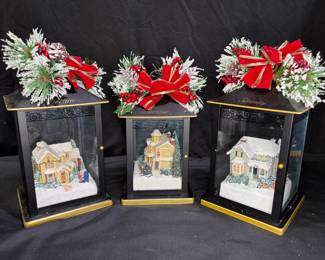 The Bradford Exchange Christmas lanter's