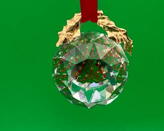 Swarovski Crystal Ball Christmas Ornament