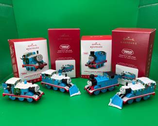  4 Hallmark Keepsake Thomas & Friends Ornaments