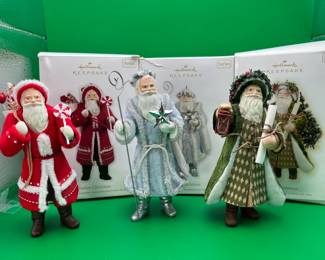  2011 Hallmark Father Christmas Keepsake Ornamet's