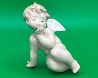 Lladró Thinking Cherub, No 06255