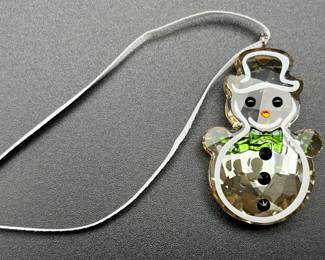 Swarovski Holiday Cheers Gingerbread Man Ornament
