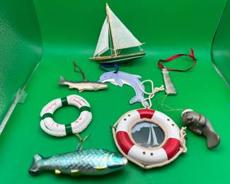 8 Nautical Christmas Ornaments