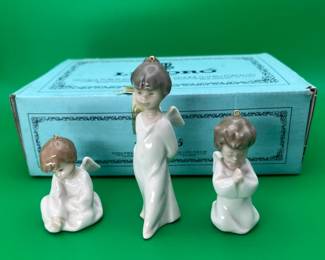 Lladró "Mini Angels" / "Miniangelitos" Ornaments