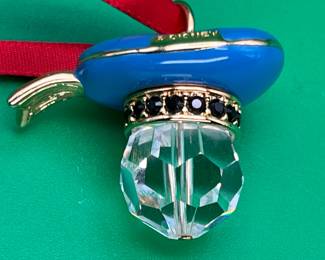 Disney Swarovski Crystal Donald Duck Ornament