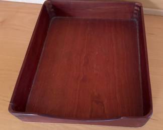 Wood Document Holder.