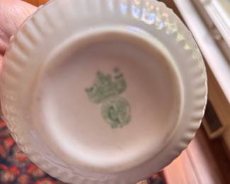 Belleek Aberdeen Porcelain Pitcher. Photo 2 of 2.