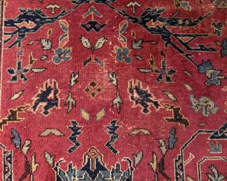 Antique Sarouk Rug. Measures 17' 10" x 10'. Photo 5 of 7.
