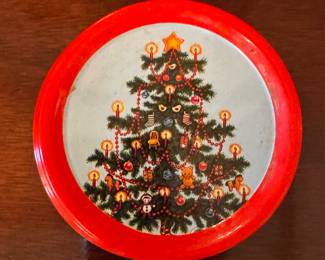 Christmas Tree Coaster Set.