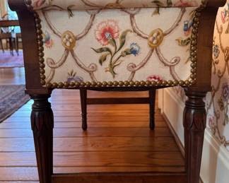 Upholstered Bench. Measures 30" W x 15" D x 18" Seat Height. Photo 6 of 6.