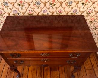Hickory Chair James River Plantation Collection Queen Anne Style Lowboy. Measures 35" W x 19" D x 30" H. Photo 2 of 5.