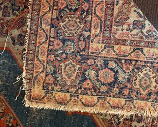 Antique Tabriz Rug. Measures 5' x 7' 2". Photo 5 of 5.