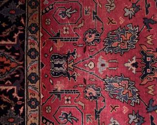 Antique Sarouk Rug. Measures 17' 10" x 10'. Photo 3 of 7.