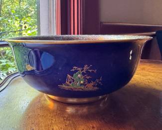 Cloisonné Bowl Carlton Ware. Measures 9" D x 4" H. Photo 1 of 3.