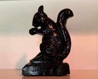 Black Squirrel Doorstop - 2 Available. Photo 1 of 2.