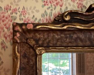 Vintage Mirror. Measures 15" W x 27" H. Photo 2 of 3.