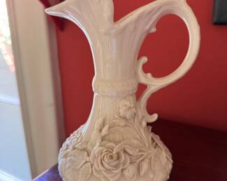 Belleek Aberdeen Porcelain Pitcher. Photo 1 of 2.