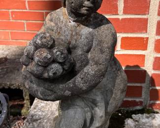 Putti Garden Statue.