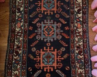Hand-Knotted Persian "Prayer Rug." Measures Approximately 20" x 30"