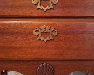 Hickory Chair James River Plantation Collection Queen Anne Style Lowboy. Measures 35" W x 19" D x 30" H. Photo 3 of 5.