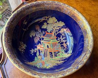 Cloisonné Bowl Carlton Ware. Measures 9" D x 4" H. Photo 2 of 3.
