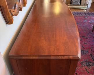 John-Handley-Johnson Company Flame Mahogany Sideboard / Buffet. Measures 74" W x 22" D x 36" H. Photo 2 of 4.