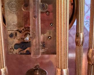 George Borgfeldt & Company Bandstand Clock with Cloche. Measures 18" To Top of Cloche. Photo 2 of 3.