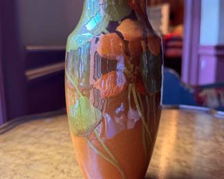 Rookwood Pottery Leona Van Briggle Vase (1899). Measures 8" H. Photo 1 of 4.