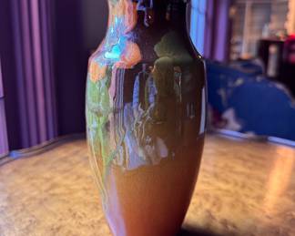 Rookwood Pottery Leona Van Briggle Vase (1899). Measures 8" H. Photo 2 of 4.