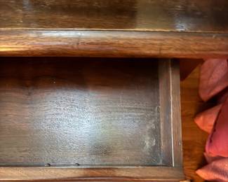 Queen Anne Style Desk. Measures 50" W x 24" D 20" W Opening with 24.5" Clearance. Photo 4 of 6.