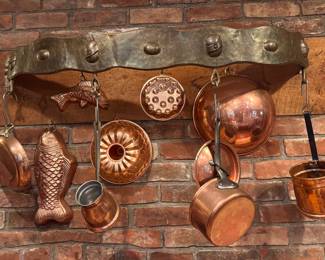 Copper Cookware. Photo 1 of 2.
