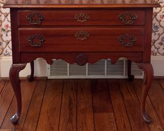 Hickory Chair James River Plantation Collection Queen Anne Style Lowboy. Measures 35" W x 19" D x 30" H. Photo 1 of 5.