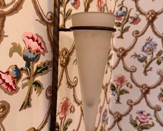 Wall Mount Flower Vase - 2 Available. Each Measures 22" H. Photo 3 of 3.