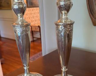 Navarre Sterling Candlesticks - 2 Sets of 2. Photo 1 of 3.
