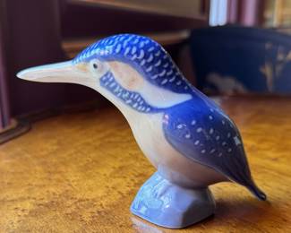 Royal Copenhagen Kingfisher Figurine. Photo 1 of 3.