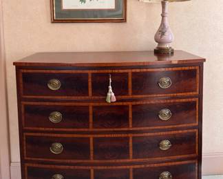 John Widdicomb Mahogany Chest of Drawers. Measures 42" W x 20" D x 39.5" H. Photo 1 of 5.