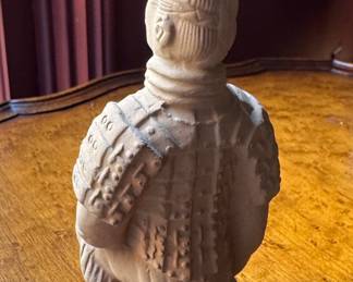Terracotta Warrior, "The Archer." Measures 5" H. Photo 2 of 3.