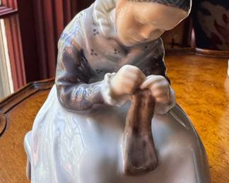 Royal Copenhagen Figurines - 3 Available. Each Measures Approximately 8" H. Photo 4 of 9.
