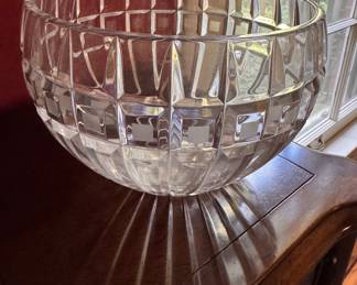 Waterford Quadrata Bowl. Measures 6" H x 8" D. Photo 1 of 2.